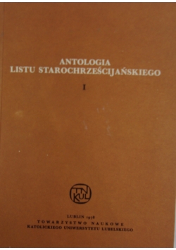 Antologia listu starochrześcijańskiego