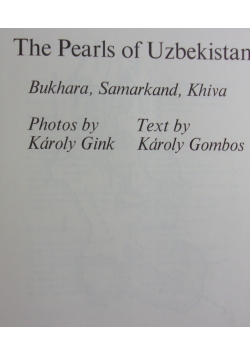 The pearls of uzbekistan