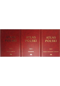 Atlas Polski, Tom I-III