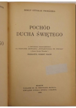 Pochód Ducha Świętego, 1939 r.