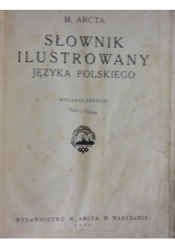 Słownik ilustrowany języka polskiego, 1929 r.