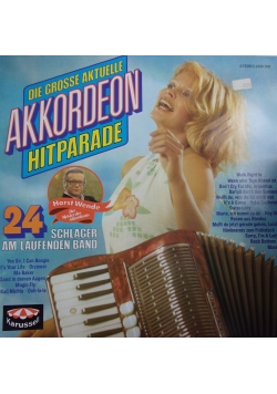 Die Grosse Aktuelle Akkordeon Hitparade. 24 Schlager Am Laufenden Band, Płyta winylowa