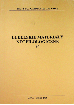 Lubelskie materiały neofilologiczne 34