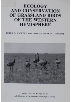 Ecology and conservation of grassland birds of the western hemisphere