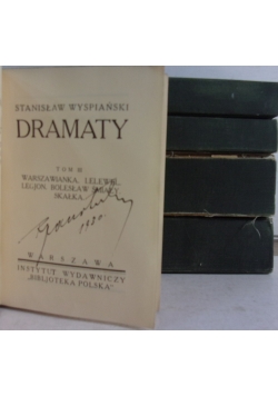 Dramaty, Tom I-V,1925r
