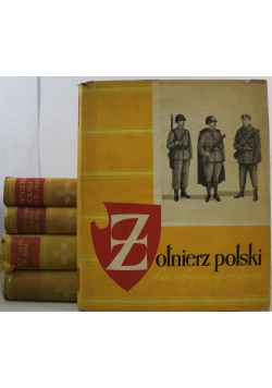 Żołnierz polski  ubiór uzbrojenie i oporządzenie  5 tomów