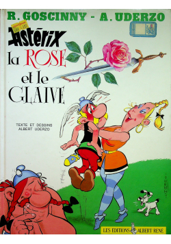 Asterix la rose el le claive