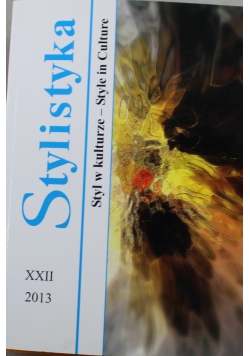 Stylistyka Dyskurs i styl XXII