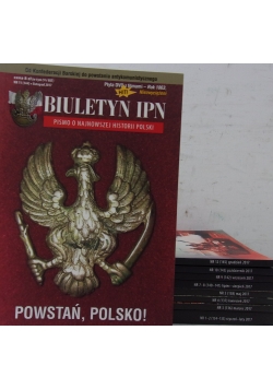 Biuletyn IPN, zestaw 9 miesięczników