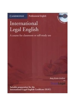 International legal english + CD