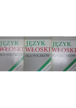 Język włoski dla polaków, Zestaw 3 Książek