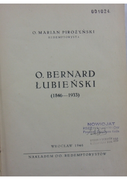 O.Bernard Łubieński (1846-1933), 1946 r.