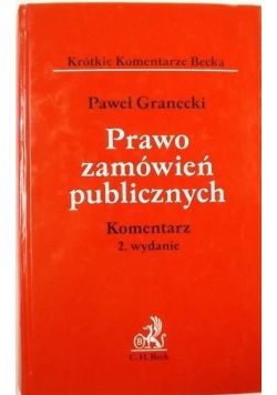 Prawo zamówień publicznych. Komentarz