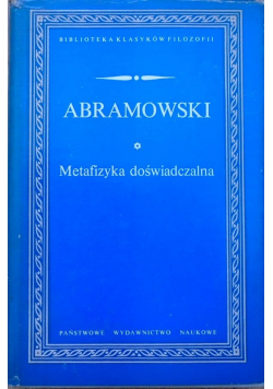 Metafizyka  doświadczalna
