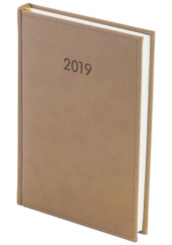Kalendarz 2019 B5 dzienny Vivella Beż