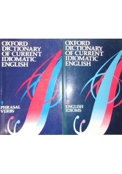 Oxford dictionary of current idiomatic english cz.1-2