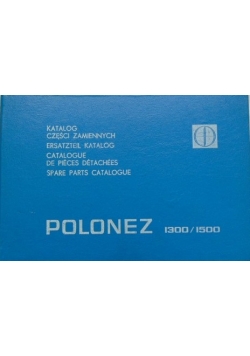 Katalog części zamiennych Polonez