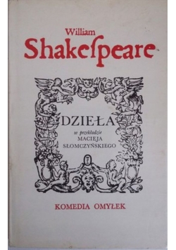 Dzieła  Komedia omyłek