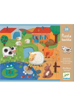 Puzzle dotykowe - Farma
