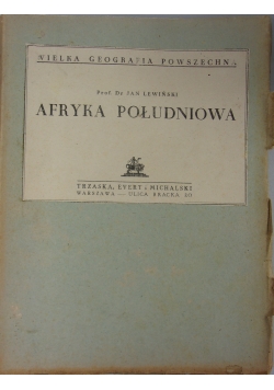 Afryka Południowa, 1935 r.