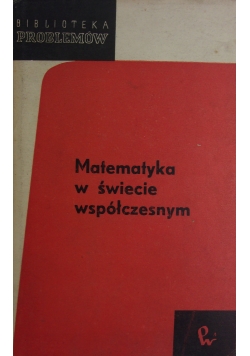 Matematyka w świecie współczesny
