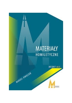 Materiały Homiletyczne 307/2017 rok A+ CD