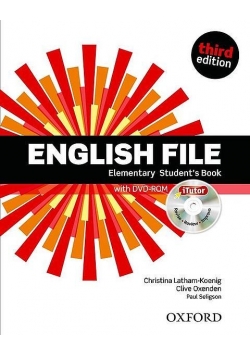 English File 3E Elementary SB with iTutor OXFORD