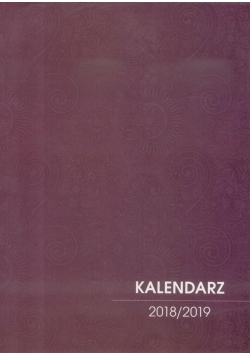 Kalendarz Nauczyciela 2018/2019 brązowy