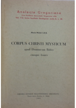 Corpus Christi Mysticum