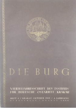 Die burg, heft 4, 1943 r.