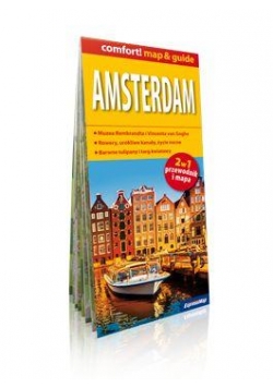 Comfort!map&guide Amsterdam 2w1 przewodnik+mapa