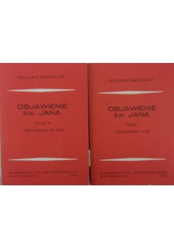 Objawienie św. Jana tom I-II