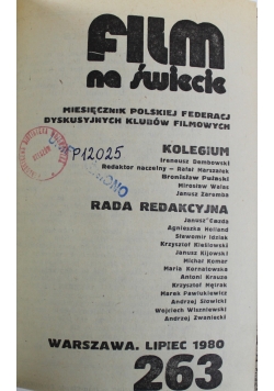 Film na świecie Nr 7 do 12