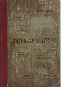 Tajemnice Afryki, 1906 r.