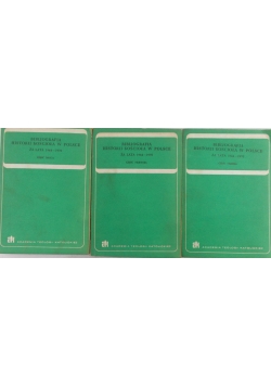 Bibliografia historii kościoła w Polsce, Tom I-III