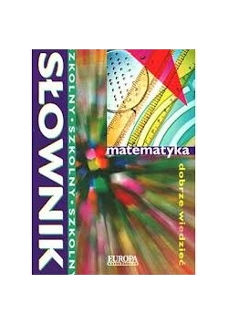 Słownik szkolny matematyka