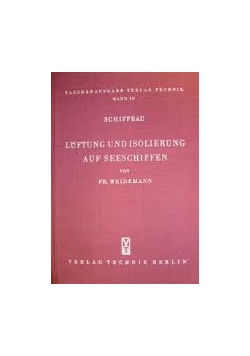 Luftung und isolierung auf seeschiffen