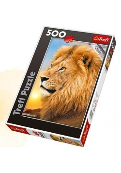 Puzzle 500 Lew TREFL - nowe