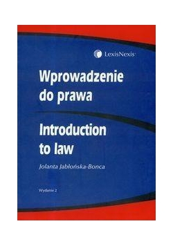 Wprowadzenie do prawa. Introduction to Law
