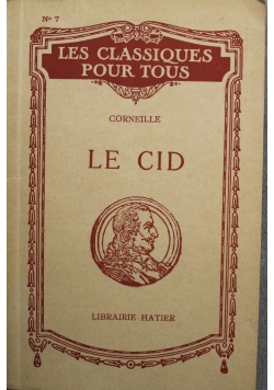 Le cid notices et notes 1927 r.