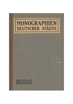 Monographien Deutscher Stadte, Band VI, 1914 r.