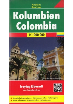 Kolumbia mapa 1:1 000 000