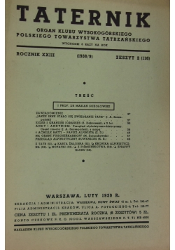 Taternik, 1939 r.