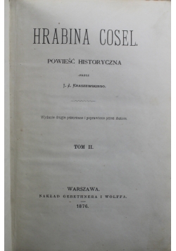 Hrabina Cosel Tom II 1876 r.