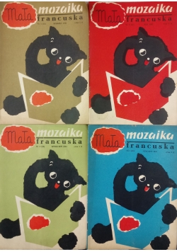 Mała mozaika francuska.Zestaw 4 książek