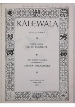 Kalewala. Epopeja fińska