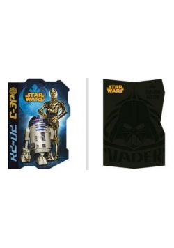 Notes kształtowy A6 Star Wars (15szt) DERFORM