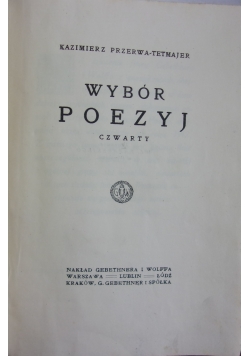Wybór Poezji, 1918 r.