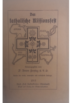 Das katolische Missionsleft, 1913 r.