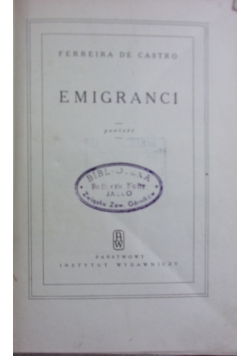 Emigranci,1950r.